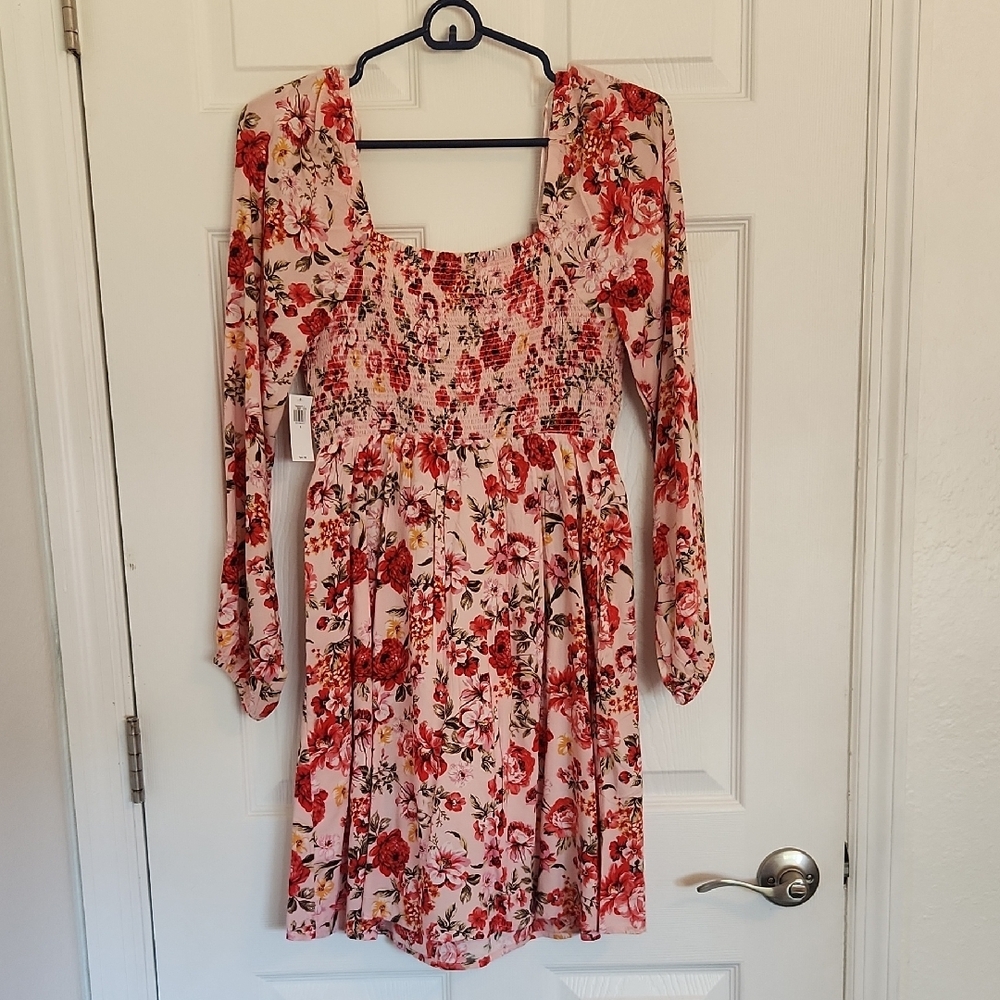 Floral Pink Dress